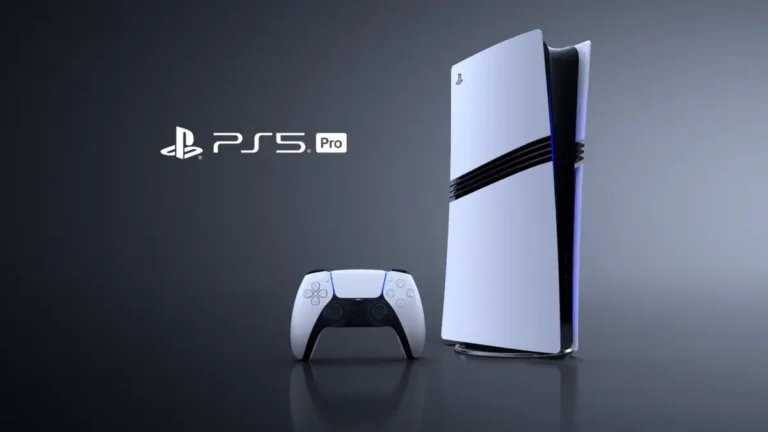 PS5 vs PS5 Pro visual comparison featuring both console and controller