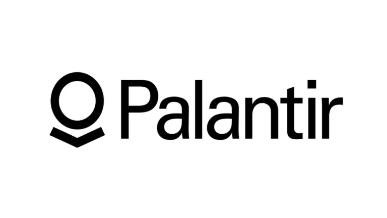 Palantir Technologies logo onWhite background symbolizing advanced data intelligence