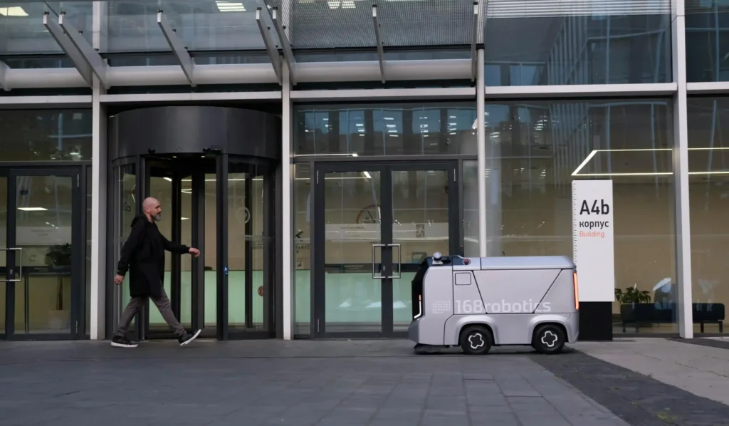 AI innovations - Autonomous delivery robot